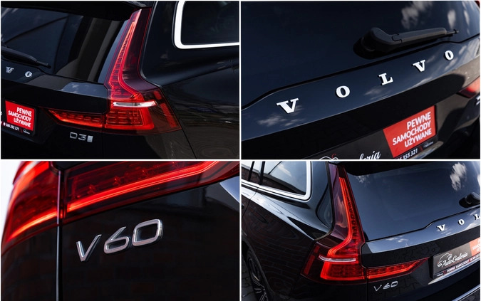 Volvo V60 cena 86900 przebieg: 130086, rok produkcji 2018 z Swarzędz małe 781